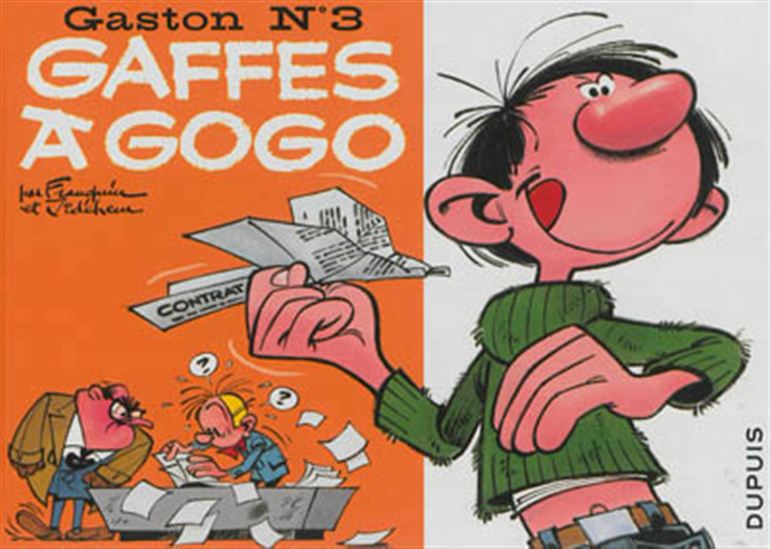 Gaston à l'italienne T.03 Gaffes à gogo - ANDRÉ FRANQUIN - JIDÉHEM