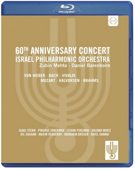 60th Anniversary Concert - Israel Philharmonic Orch. - WEBER BACH J.S. VIVALDI MOZART HALVORSEN