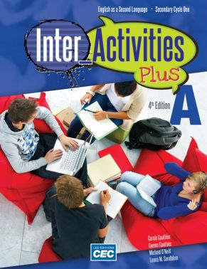 Inter-activities plus : English as a second language : secondary cycle one : activity book B 4th ed. - COLLECTIF