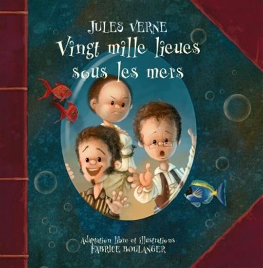 Vingt mille lieues sous les mers - JULES VERNE - FABRICE BOULANGER
