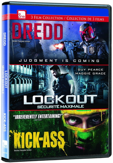 Dredd + Lockout + Kick-ass - 
