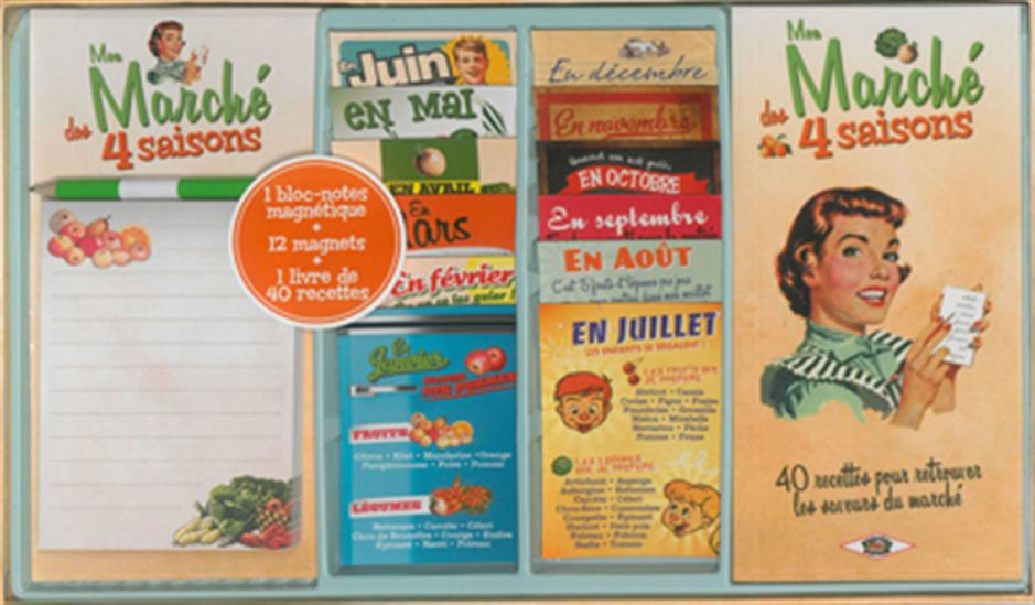 Coffret recettes des 4 saisons - COLLECTIF