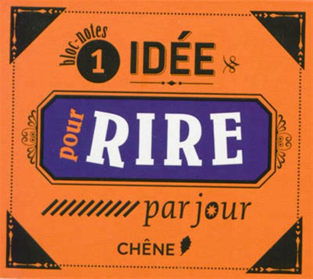 1 idée pour rire par jour - JEAN VEIDLY