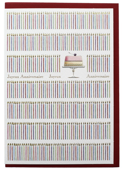 Joyeux anniversaire Bougies gâteau
