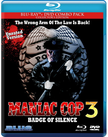 Maniac Cop 3: Badge of Silence (Blu-Ray+Dvd) - LUSTIG WILLIAM