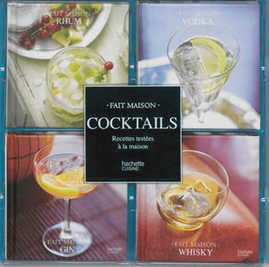 Cocktails : recettes testées à la maison Cof. 4 vls - COLLECTIF