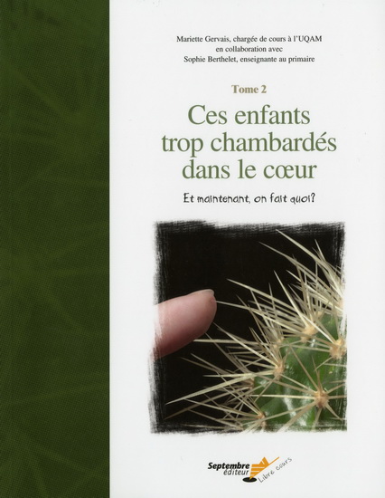 Ces enfants trop chambardés dans le coeur T.02 Et maintenant, on fait quoi ? - MARIETTE GERVAIS - SOPHIE BERTHELET