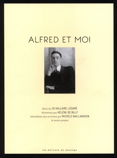 Alfred et moi - JO DALLAIRE-LÉGARÉ