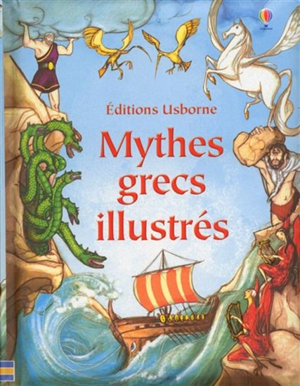 Mythes grecs illustrés - COLLECTIF