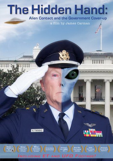 The Hidden Hand : Alien Contact and the Government Cover-up - CARMAN JAMES
