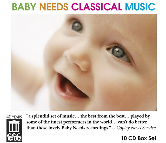 Baby Needs Classical Music (10CD) - COMPILATION