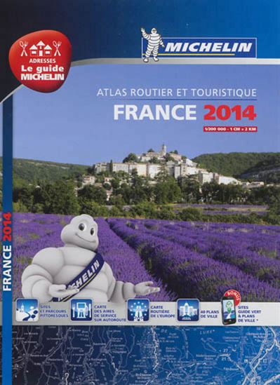 Atlas routier et touristique France 2014 - COLLECTIF