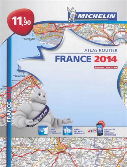 Atlas routier France 2014 (broché) - COLLECTIF