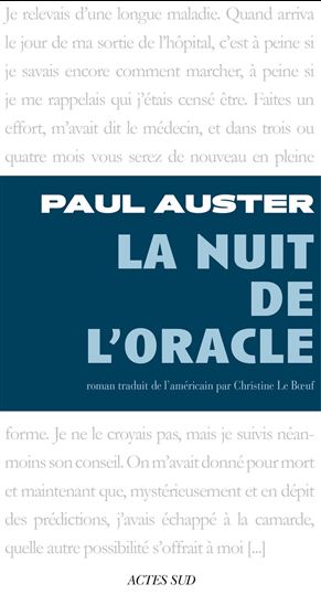 La Nuit de l&#39;oracle - PAUL AUSTER