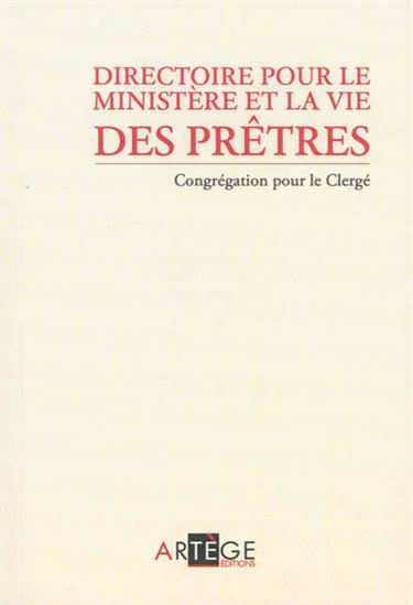 Directoire pour le ministère et la vie des prêtres - COLLECTIF