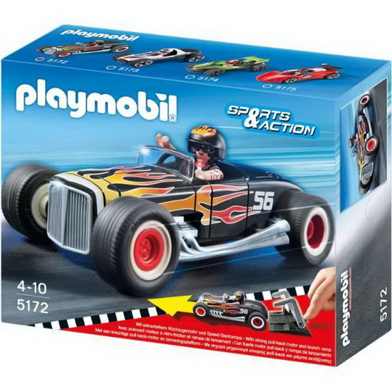playmobil voiture course