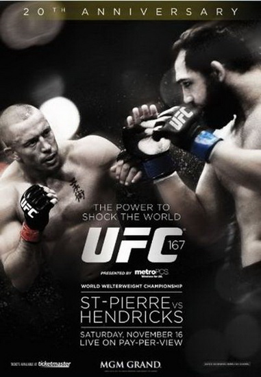 UFC 167: St Pierre vs Hendricks - 