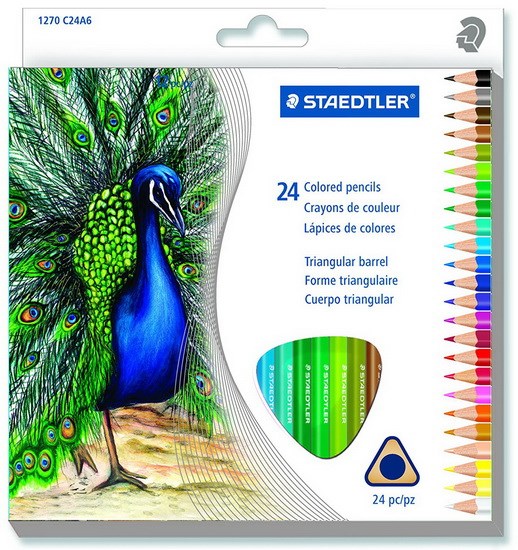 Ens. 24 crayons couleur Staedtler