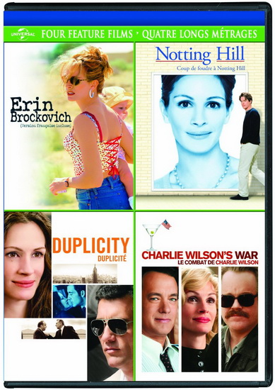 Erin Brockovich / Nothing Hill / Duplicity / Charlie Wilson's War - DIVERS