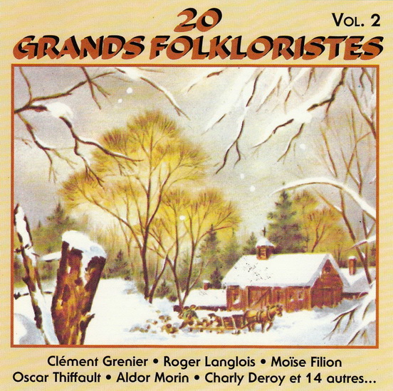 20 Grands Folkloristes,Vol.2 - COMPILATION