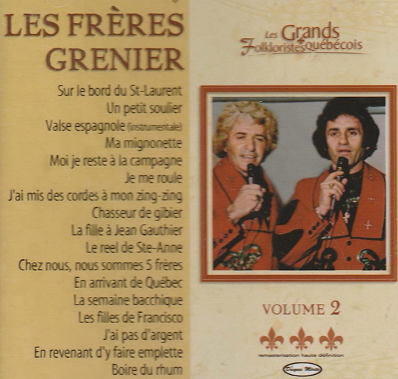 Vol.2 - FRÈRES GRENIER (LES)