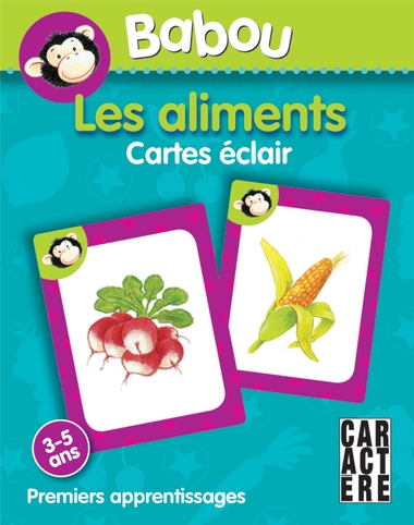 Les Aliments : cartes éclair - ROMI CARON