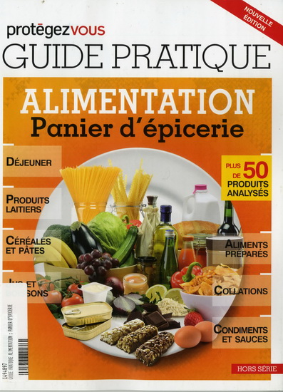 Guide pratique alimentation : panier d&#39;épicerie - COLLECTIF