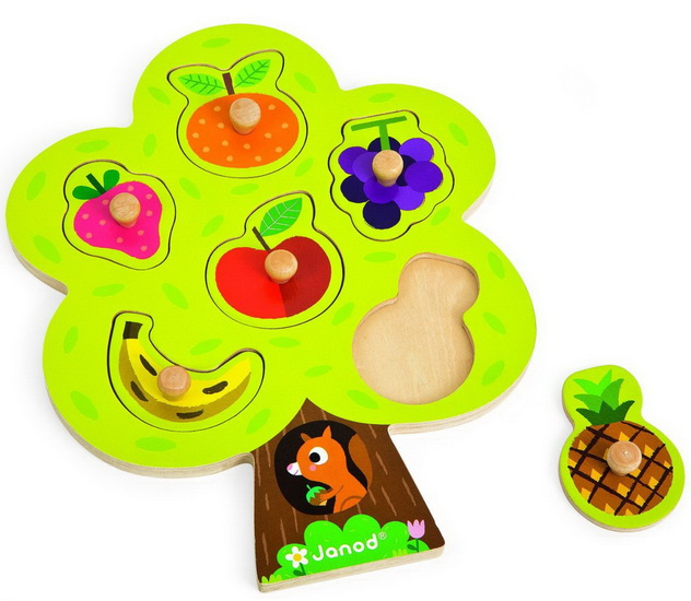 Puzzle en bois Arbre gourmand 6 mcx