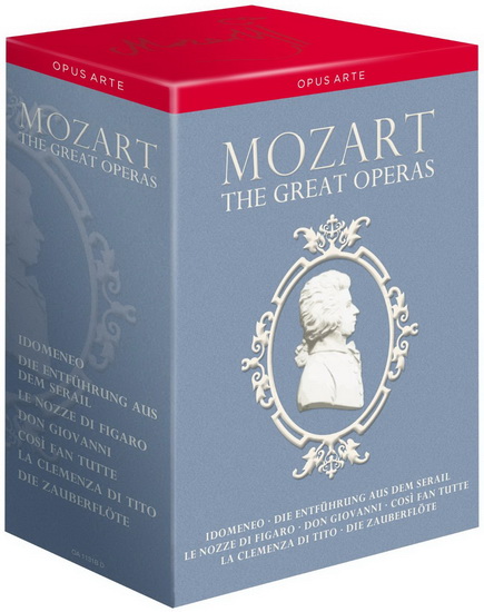 Mozart - The Great Operas (13DVD) - MOZART WOLFGANG AMADEUS
