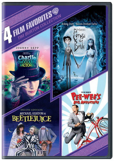 4 Film Favorites: Tim Burton Collection - TIM BURTON