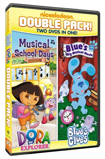 Dora & Blue&#39;s Clues Double Feature: Dora Musical School Days & Blue&#39;s Big Musical Movie - DIVERS