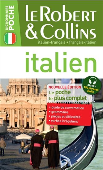 Le Robert & Collins dictionnaire poche : italien-français, français-italien N. éd. - COLLECTIF
