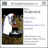 The English Song Series - WARLOCK