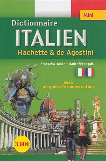 Mini dictionnaire italien Hachette & de Agostini italien/français - COLLECTIF