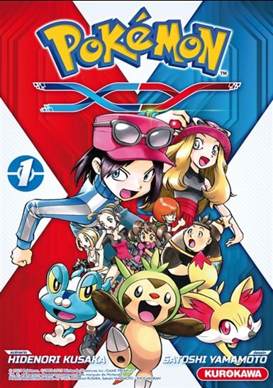 Pokémon X•Y, Vol. 1  Book by Hidenori Kusaka, Satoshi Yamamoto