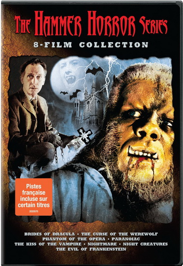 Hammer Horror Series 8-Film Collection - DIVERS