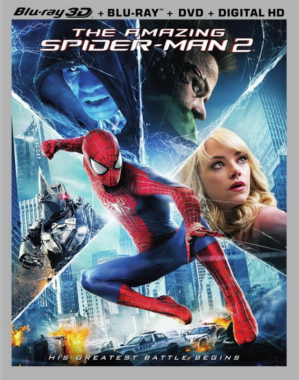 The Amazing Spider-Man 2 (3D+Blu-Ray+Dvd) - WEBB MARC