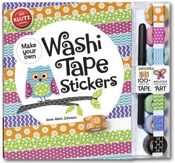 Make your own Washi Tape stickers - ANNE AKERS JOHNSON