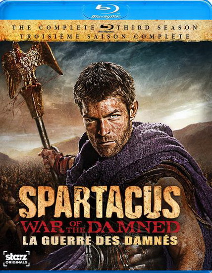 Spartacus: War of the Damned (Season 3) (Blu-Ray) - SPARTACUS
