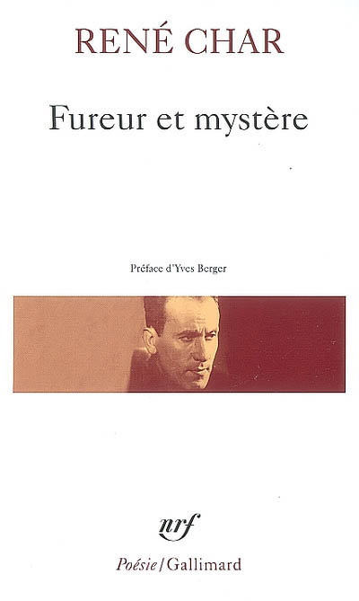 Fureur et mystère - RENE CHAR