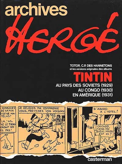 Archives Hergé T.01 - HERGE