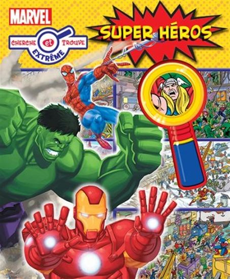 Super héros : cherche et trouve extrême - COLLECTIF