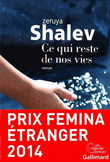 Ce qui reste de nos vies - ZERUYA SHALEV
