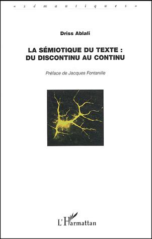 La Sémiotique du texte - DRISS ABLALI