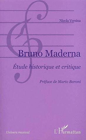 Bruno Maderna - NICOLA VERZINA