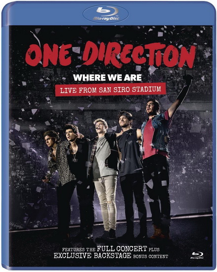 Where We Are: Live From San Siro Stadium - ONE DIRECTION
