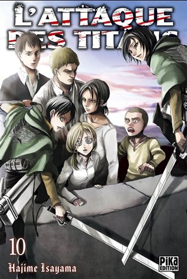 L&#39;Attaque des titans #10 - HAJIME ISAYAMA
