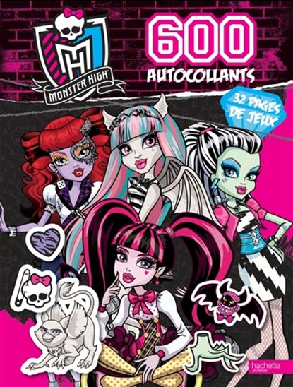 Monster High : 600 autocollants #02 - COLLECTIF