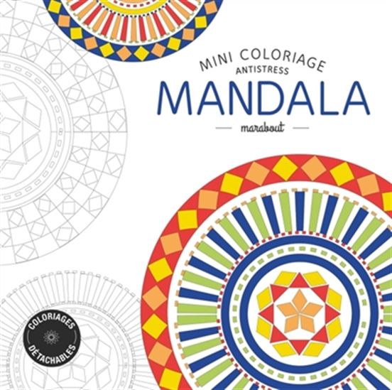 Mandala : mini coloriage antistress - COLLECTIF
