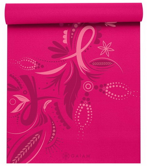 Tapis de yoga 3MM Rose pour la vie - ACCESSOIRES